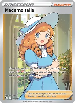 Carte Pokémon Mademoiselle 193