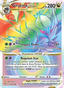 Carte Pokémon Giratina VSTAR 201 — Origine Perdue
