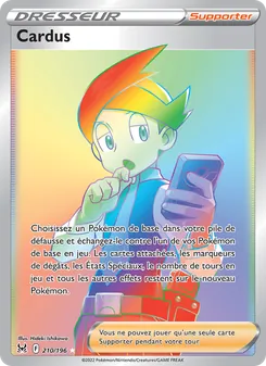 Carte Pokémon Cardus 210