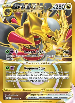Carte Pokémon Giratina VSTAR 212