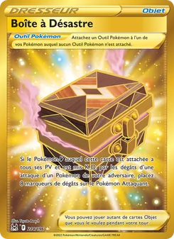 Carte Pokémon Boîte à Désastre 214