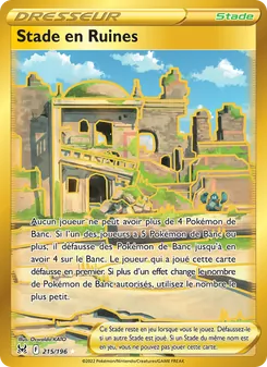 Carte Pokémon Stade en Ruines 215