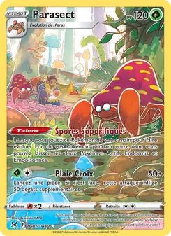 Carte Pokémon Parasect TG01