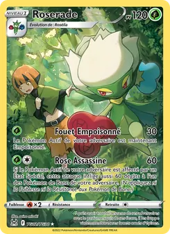Carte Pokémon Roserade TG02