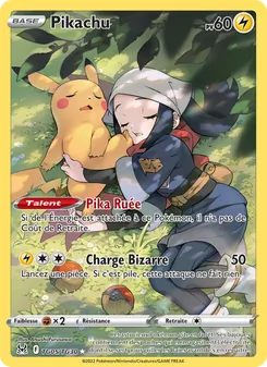 Carte Pokémon Pikachu TG05