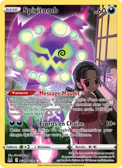 Carte Pokémon Spiritomb TG09
