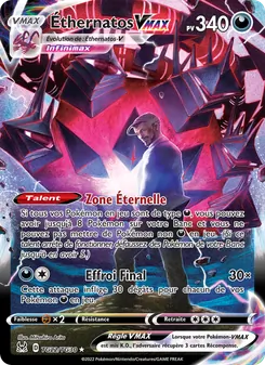 Carte Pokémon Éthernatos VMAX TG22 — Origine Perdue
