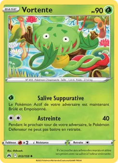 Carte Pokémon Vortente 012