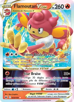 Carte Pokémon Flamoutan VSTAR 023