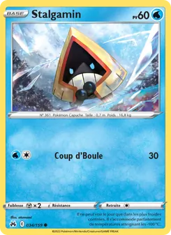 Carte Pokémon Stalgamin 034