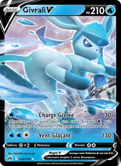Carte Pokémon Givrali V 038 — Zénith Suprême