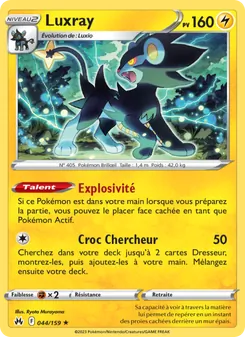 Carte Pokémon Luxray 044