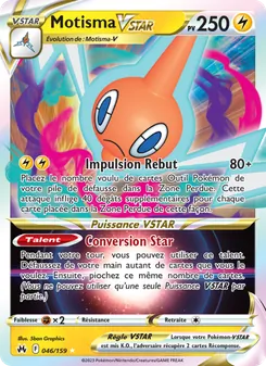 Carte Pokémon Motisma VSTAR 046