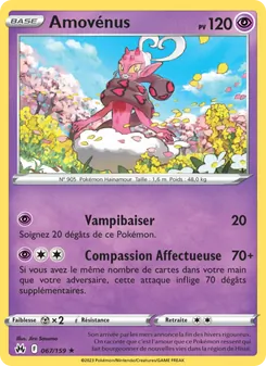 Carte Pokémon Amovénus 067