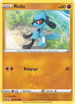 Carte Pokémon Riolu 071