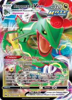 Carte Pokémon Rayquaza VMAX 101