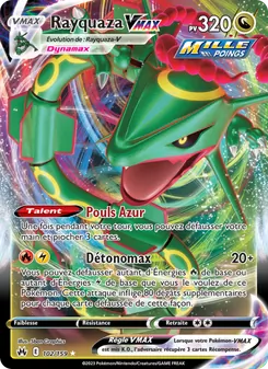 Carte Pokémon Rayquaza VMAX 102
