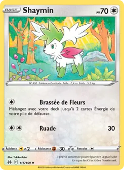 Carte Pokémon Shaymin 115