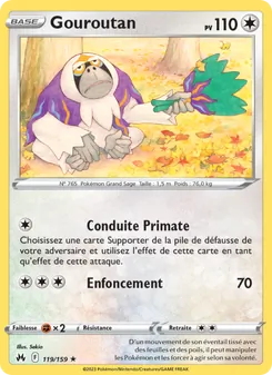 Carte Pokémon Gouroutan 119