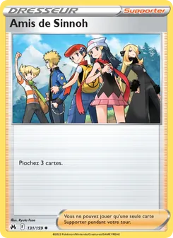 Carte Pokémon Amis de Sinnoh 131
