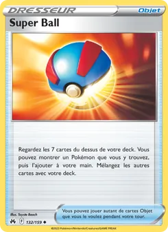 Carte Pokémon Super Ball 132