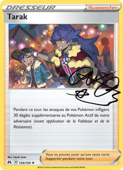 Carte Pokémon Tarak 134