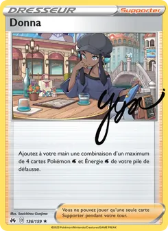 Carte Pokémon Donna 136