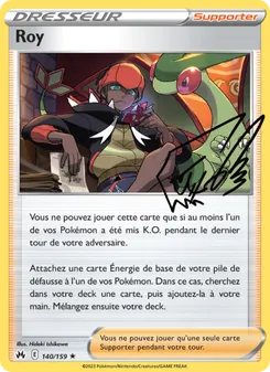 Carte Pokémon Roy 140