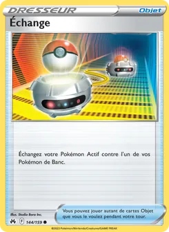 Carte Pokémon Échange 144