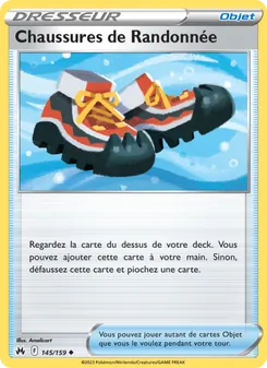 Carte Pokémon Chaussures de Randonnée 145
