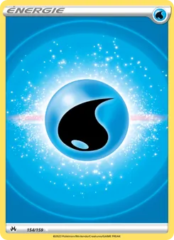 Carte Pokémon Énergie Eau 154