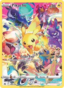Carte Pokémon Pikachu 160 — Zénith Suprême