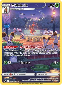 Carte Pokémon Mélokrik GG02