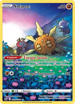 Carte Pokémon Solaroc GG15 — Zénith Suprême