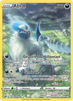 Carte Pokémon Absol GG16 — Zénith Suprême