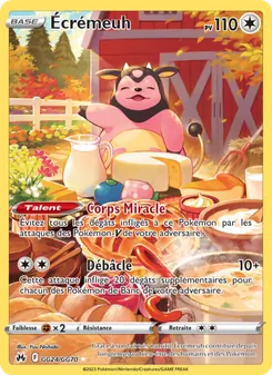 Carte Pokémon Écrémeuh GG24 — Zénith Suprême