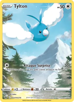 Carte Pokémon Tylton GG27 — Zénith Suprême