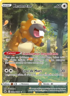 Carte Pokémon Keunotor GG29 — Zénith Suprême