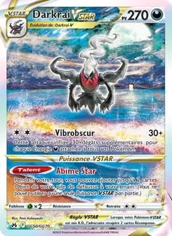 Carte Pokémon Darkrai VSTAR GG50 — Zénith Suprême