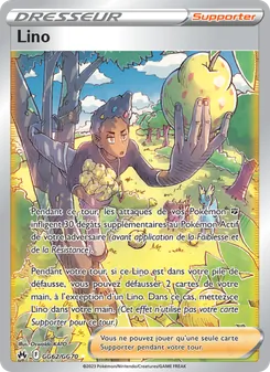 Carte Pokémon Lino GG62 — Zénith Suprême
