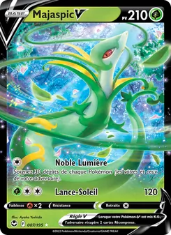 Carte Pokémon Majaspic V 007