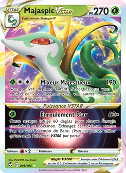 Carte Pokémon Majaspic VSTAR 008