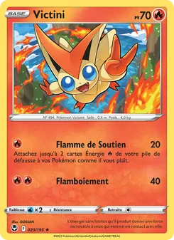 Carte Pokémon Victini 023