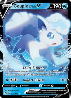 Carte Pokémon Goupix d'Alola V 033