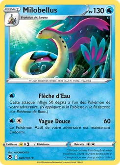 Carte Pokémon Milobellus 040