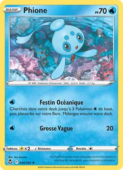 Carte Pokémon Phione 045
