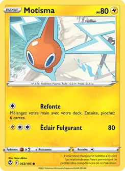 Carte Pokémon Motisma 053