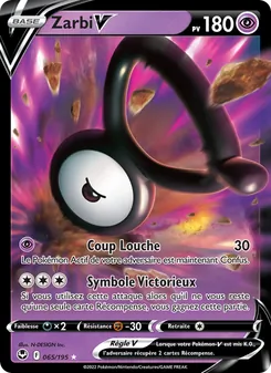 Carte Pokémon Zarbi V 065