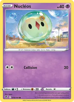 Carte Pokémon Nucléos 076