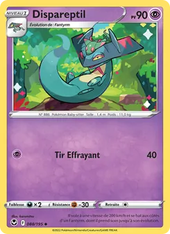 Carte Pokémon Dispareptil 088